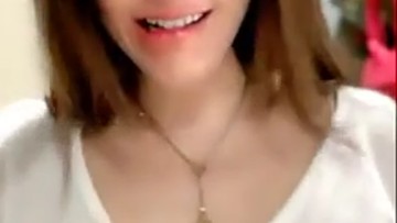 Uting Coklat Angelia Toket Bulat Mulus