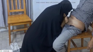 Undangan Bertamu Endingnya Telen Peju MILF Jilbab Hyper